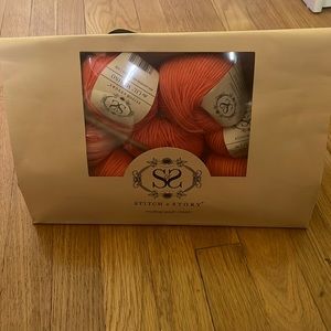 NWOT Cardigan knitting kit